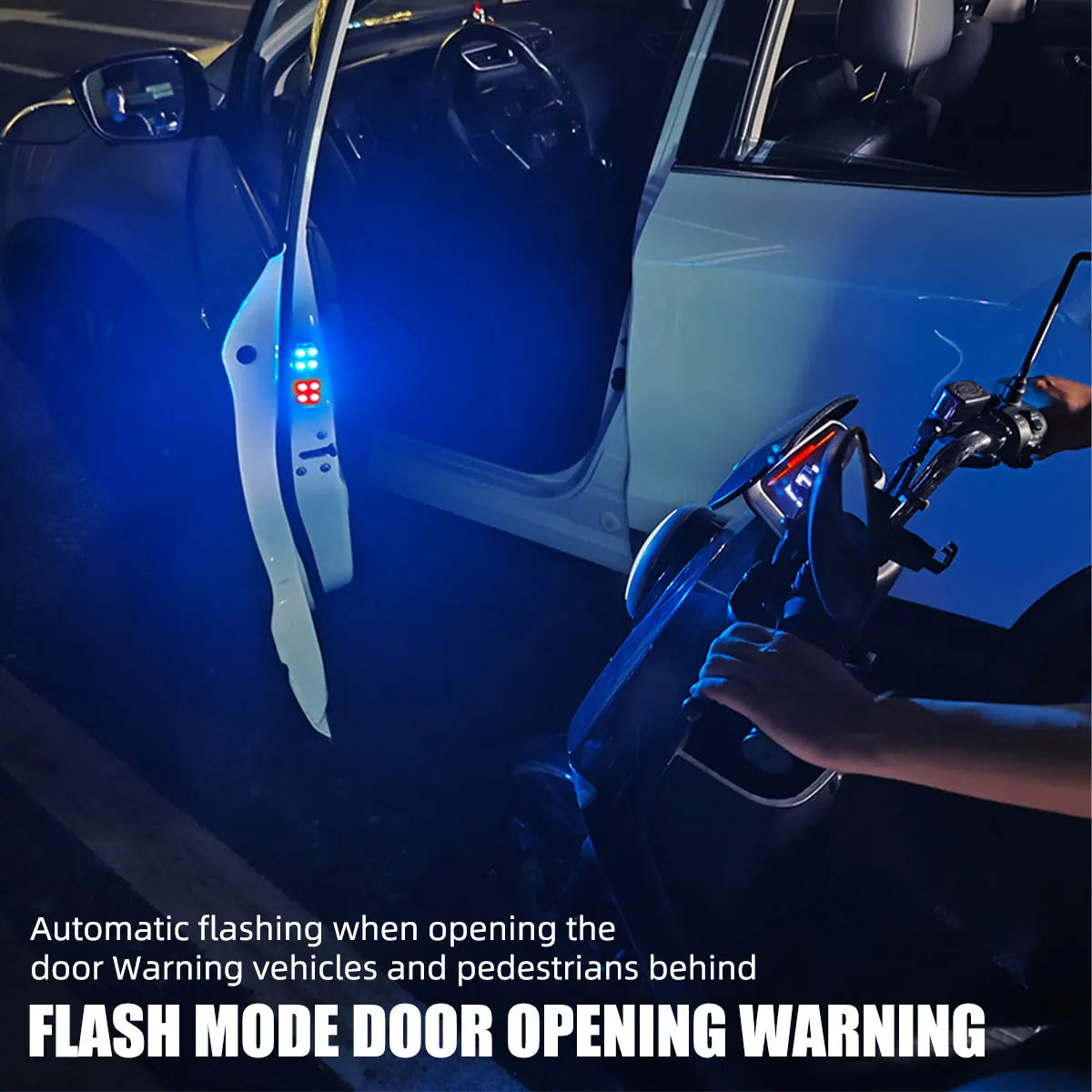 Luces LED RGB para Puertas de Auto — Inalámbricas y Magnéticas
