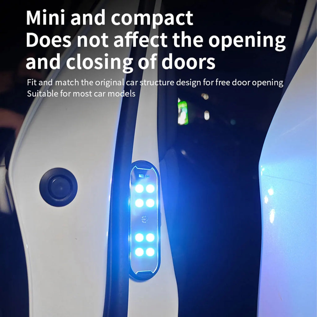 Luces LED RGB para Puertas de Auto — Inalámbricas y Magnéticas