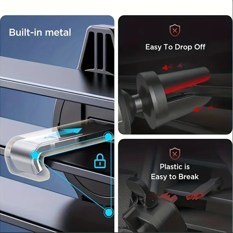 Cargador Inalámbrico Magnético para Auto — Compatible MagSafe iPhone