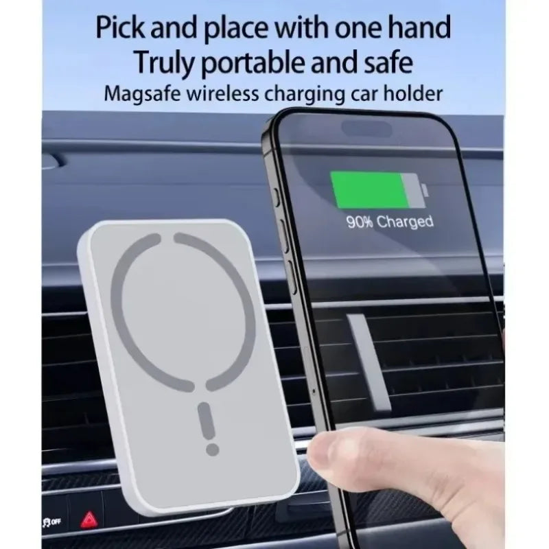 Soporte Magnético para Auto — Ventilación Universal 360°
